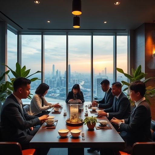 深圳商务喝茶场景