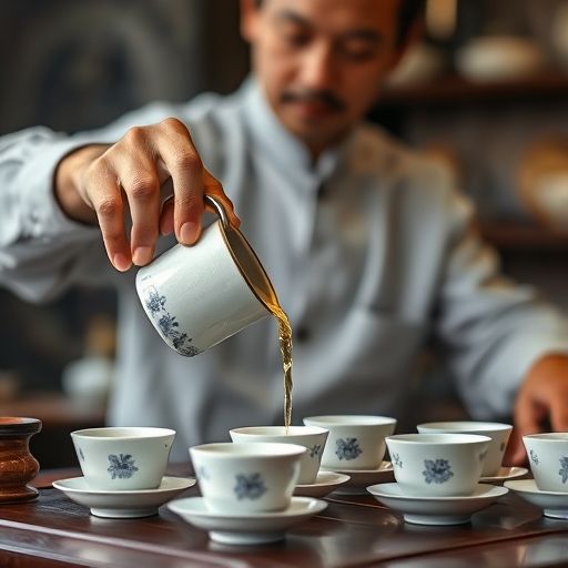 深圳茶艺师泡茶场景