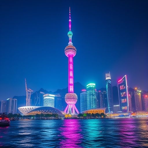 广州塔夜景