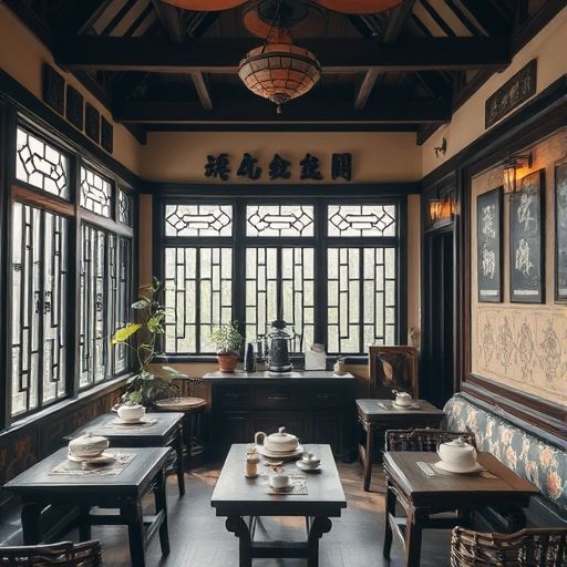 荔湾老西关茶肆