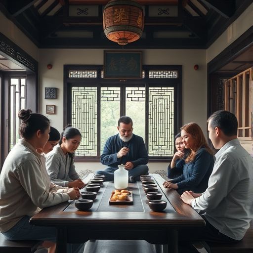 深圳福田喝茶上课场景