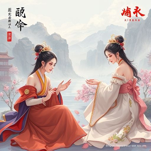 茶艺师泡茶图