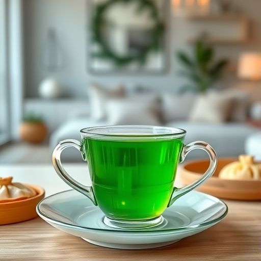 绿茶与广式茶点