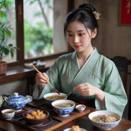精致的广式茶点