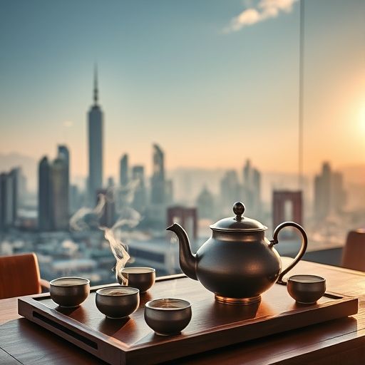 高端茶具与新茶
