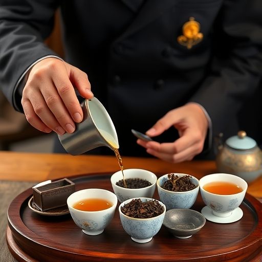 茶艺师冲泡高端茶