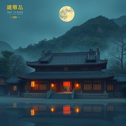 工作室外安静街巷的氛围照片