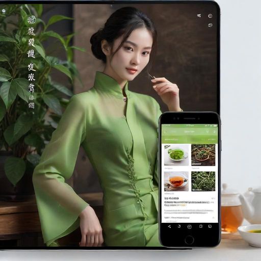 手机屏幕显示介绍广州新茶的微信公众号文章