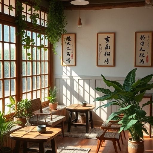 茗香茶肆内部环境