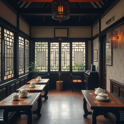 西关茶肆内部