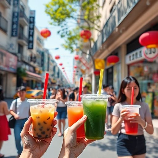 龙华区街头嫩茶饮品