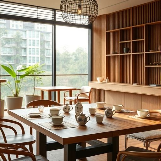 深圳高端茶肆内部