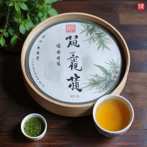 茶艺师手持茶具展示冲泡技巧