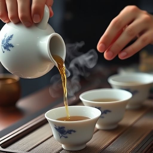 茶艺师泡茶场景