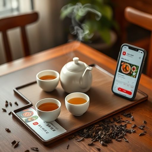 茶具与外卖应用的结合