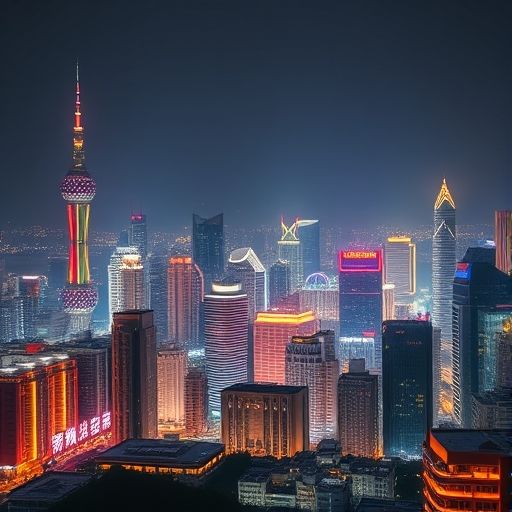 广州夜景与招聘机会