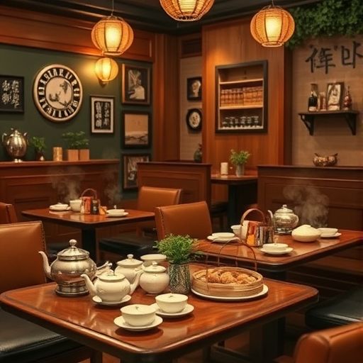 港式茶餐厅内景