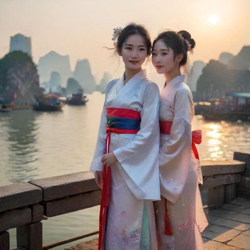 南海街头居民互动温馨