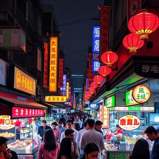 广州白云区夜市