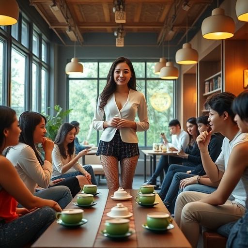 广州白云区现代茶肆
