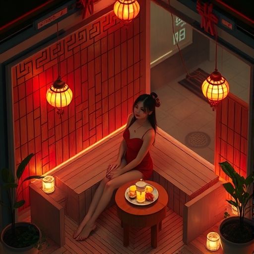广州桑拿汗蒸会所实景拍摄