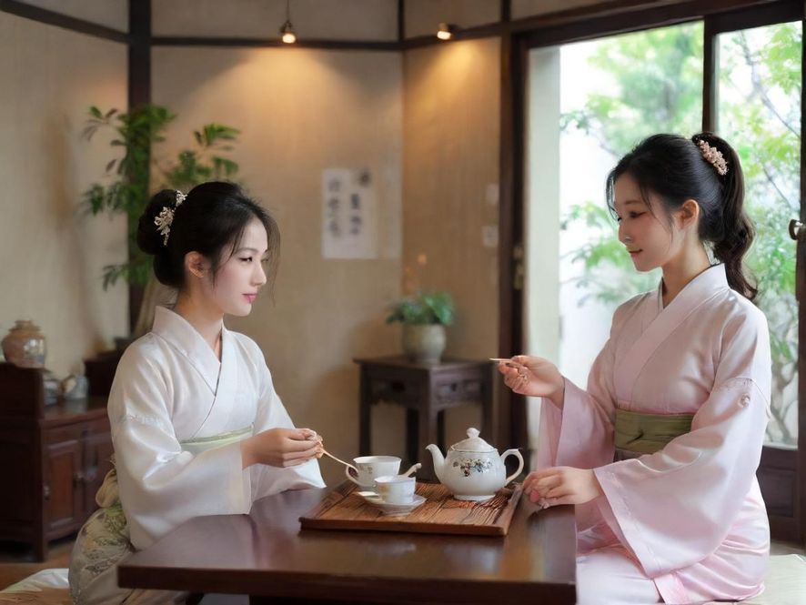 高端喝茶会所室内环境展示