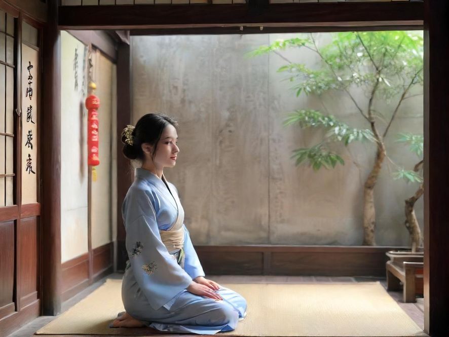南京QM社区茶艺表演场景