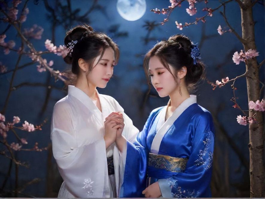 曲线优美女性在夜场舞池