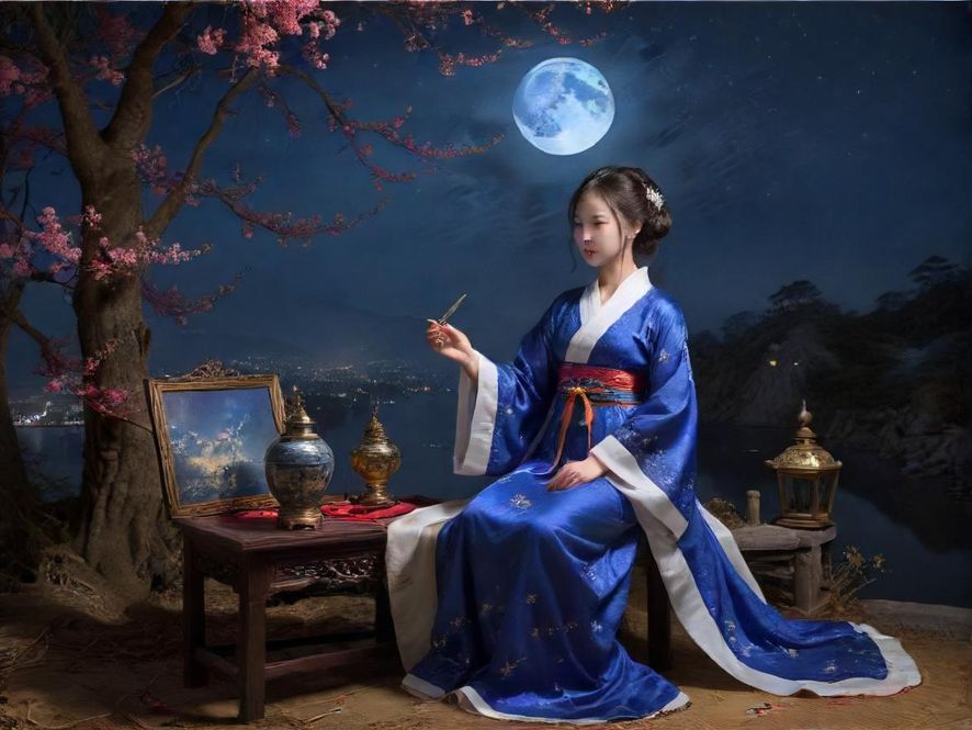 夜场良家QM温馨互动场景