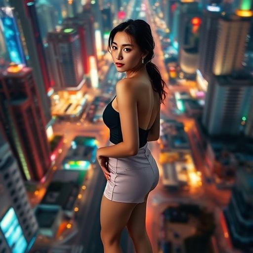 璀璨都市夜色
