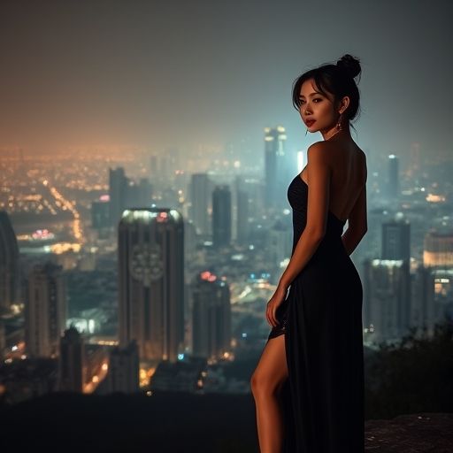 湛江城市夜景