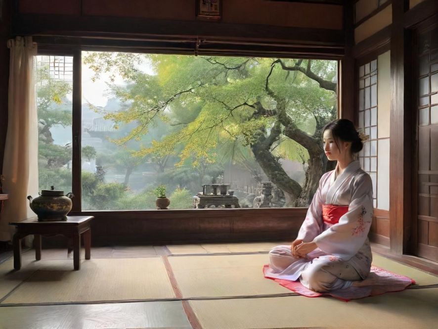 广州高端会所茶室奢华内景