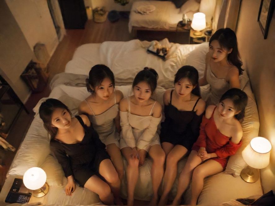 蒲君吧qm聚会场景温馨氛围图