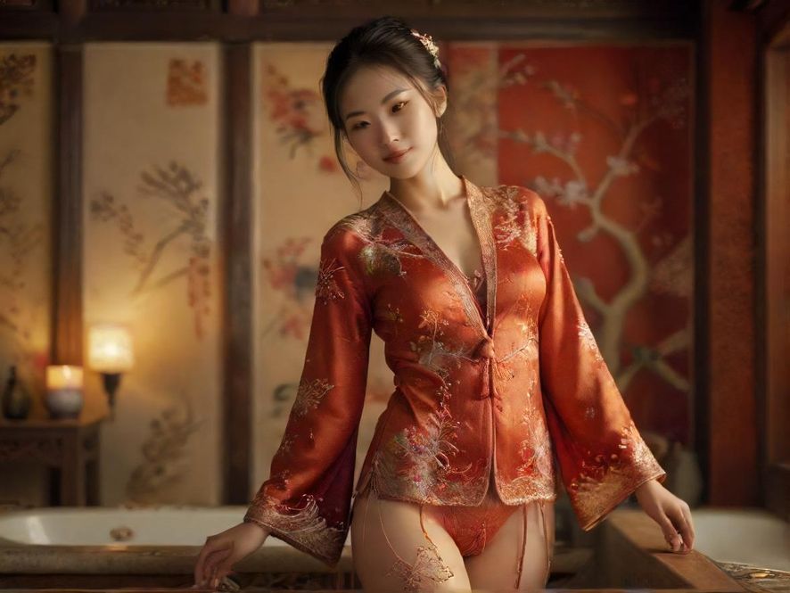 放松愉悦的表情，享受美好的休闲时光