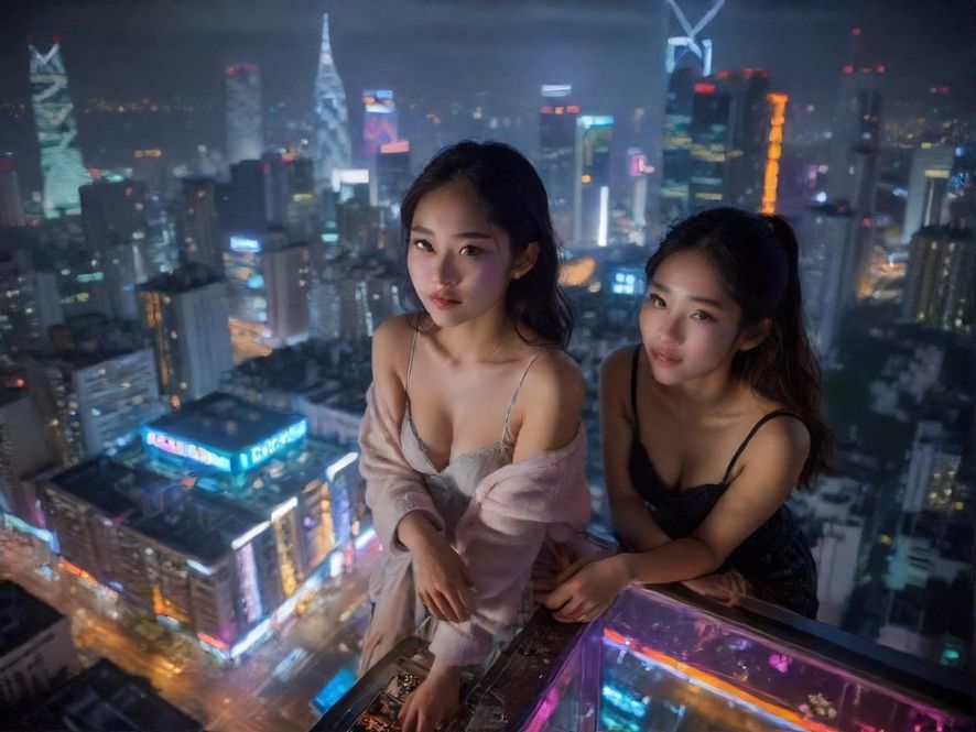 石牌东路夜色，等待你的探索与惊喜
