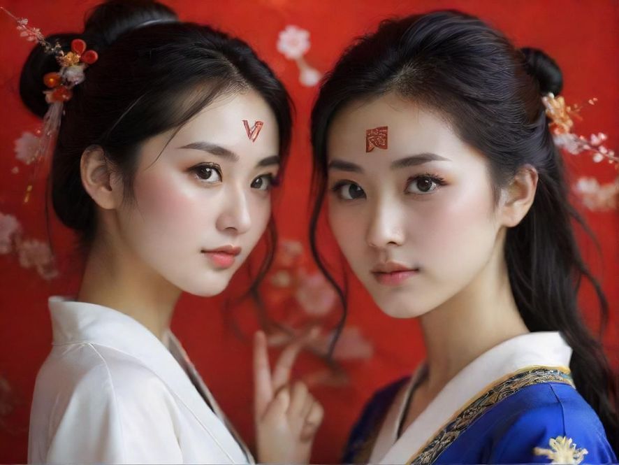 一位气质优雅的成熟女性近景