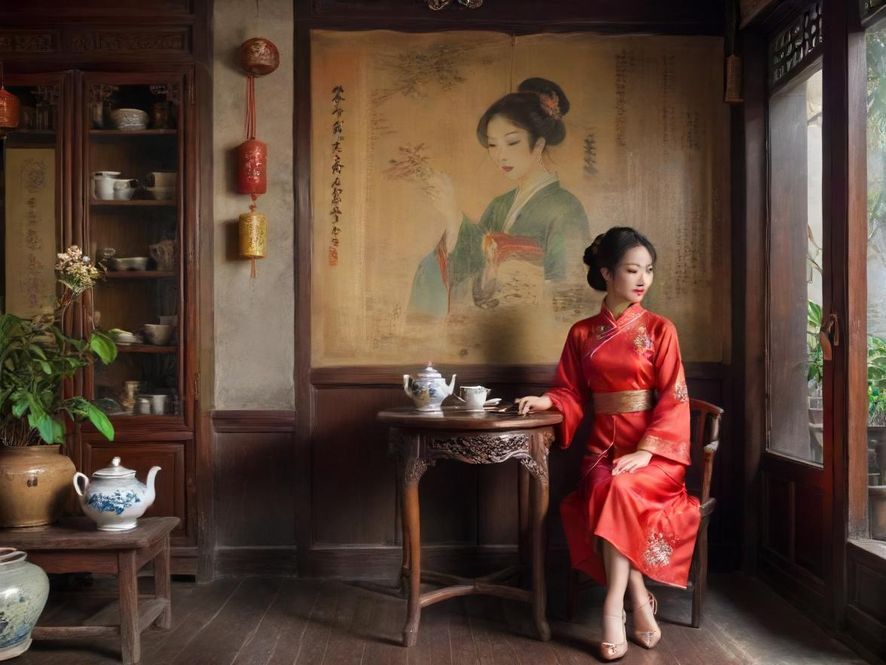 广州老城区隐藏茶社的温馨氛围