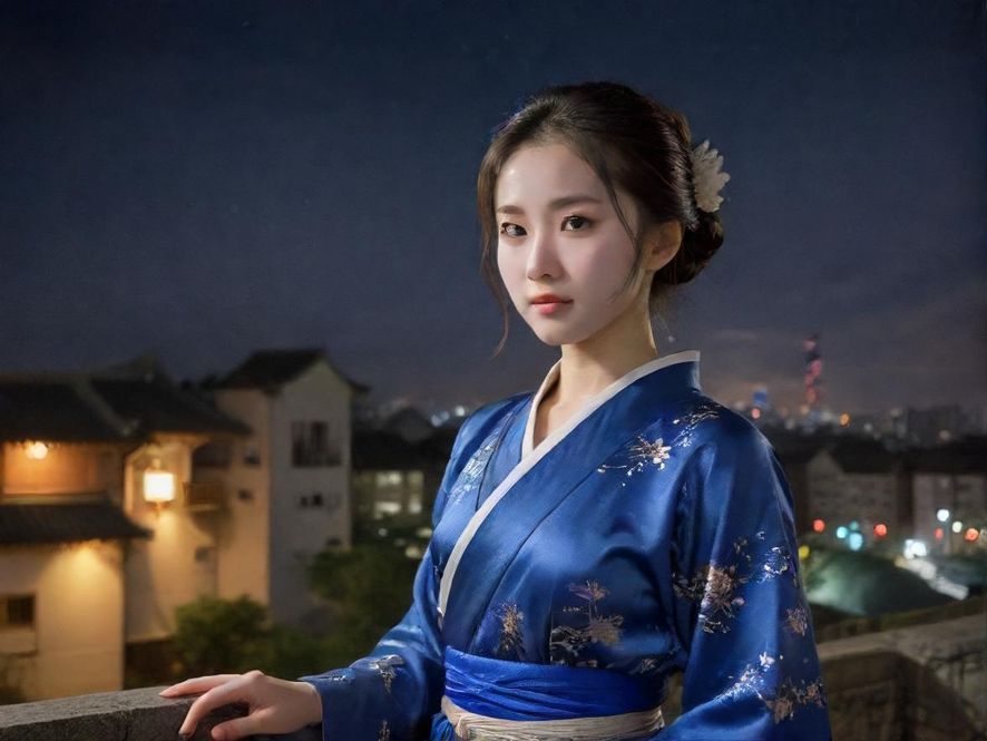 天河夜景