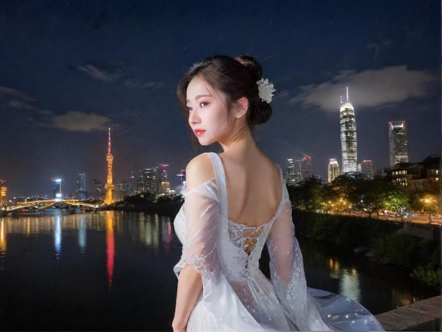 深圳休闲娱乐场所入口夜景
