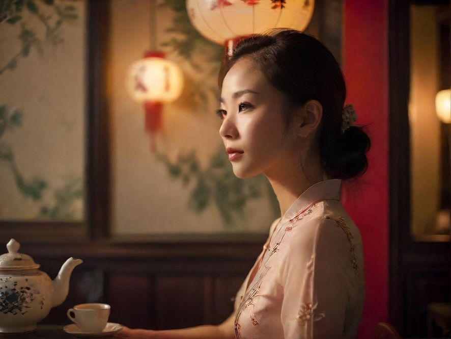 广州约茶小姐姐茶艺展示