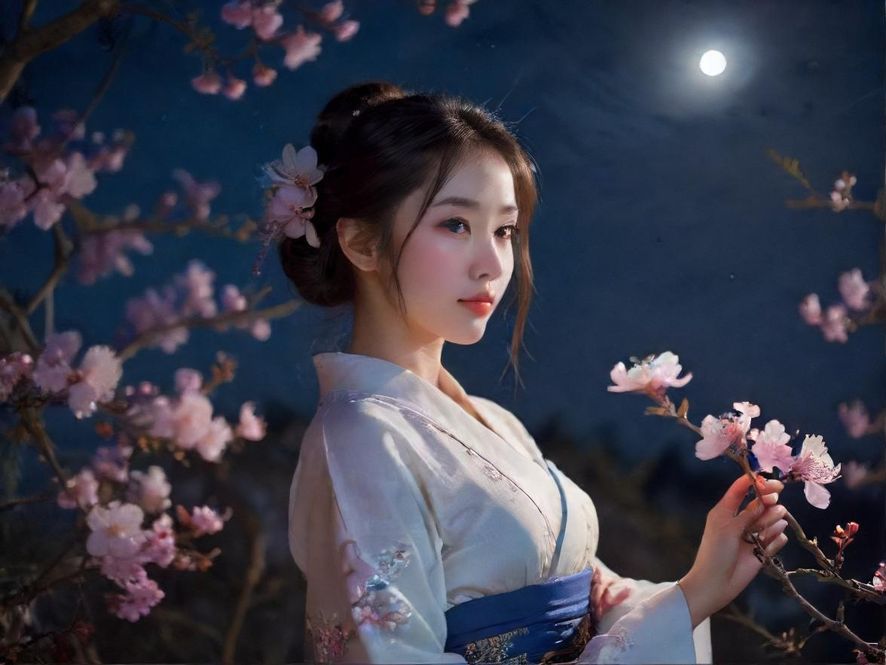 广州佰花园社区夜场街头景象