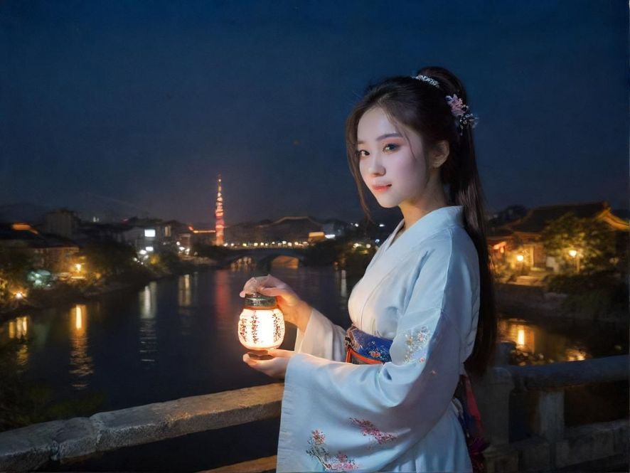 广州天河夜景