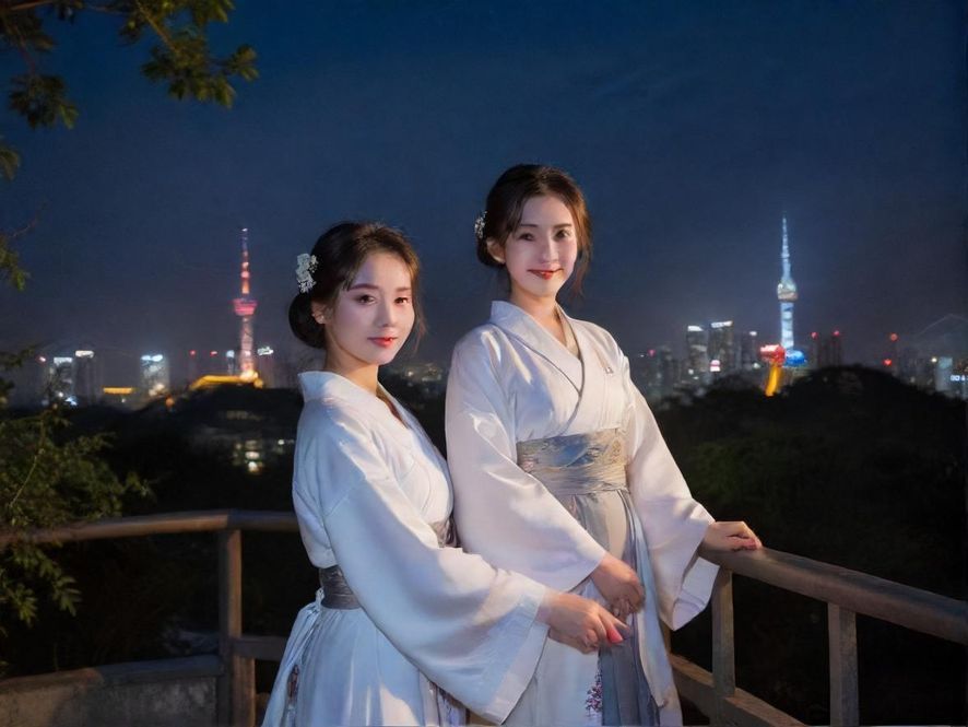szsn会所夜场入口霓虹灯光实景