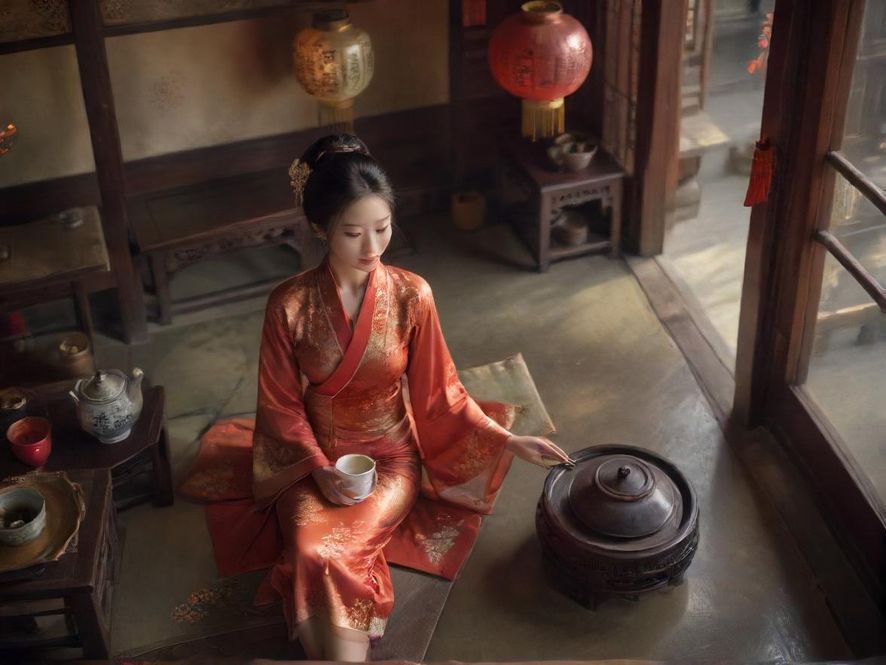 一品香品茶会所的雅致环境