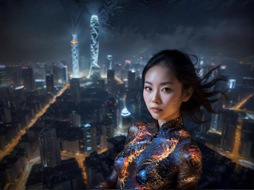 深圳璀璨夜景
