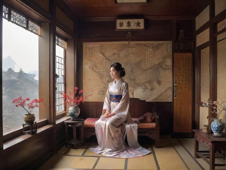 高端休闲会所休息区
