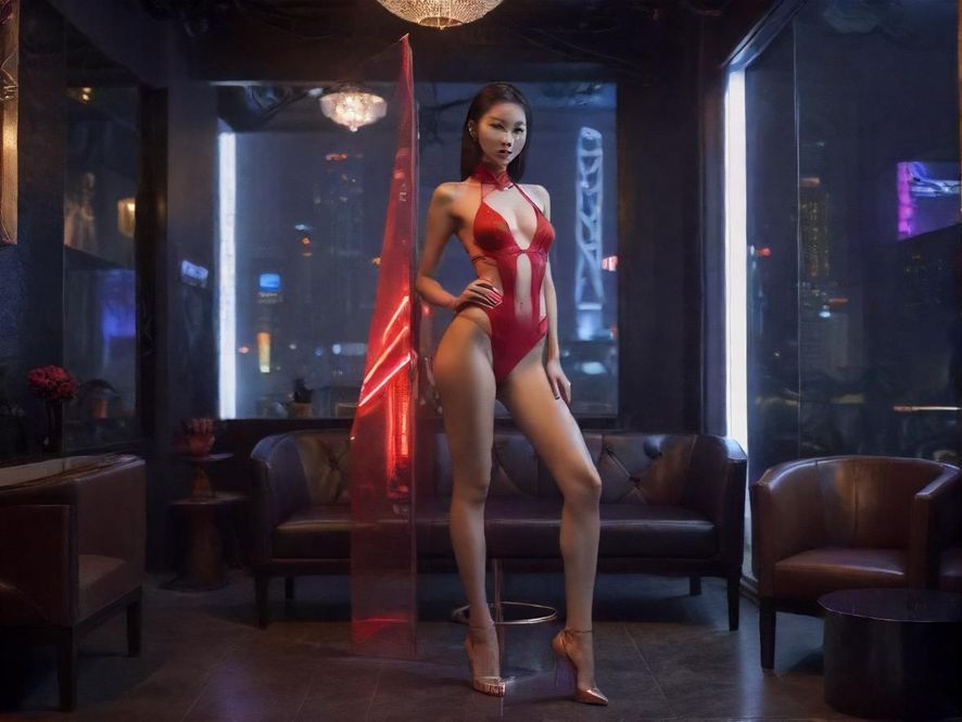 上海夜场会所大厅环境