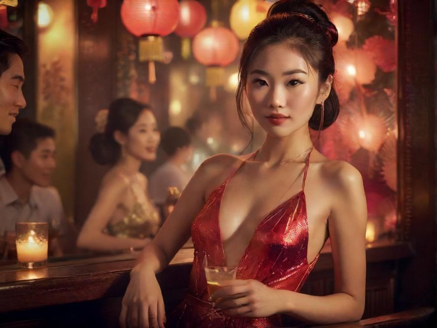 夜场玩家社区交流场景