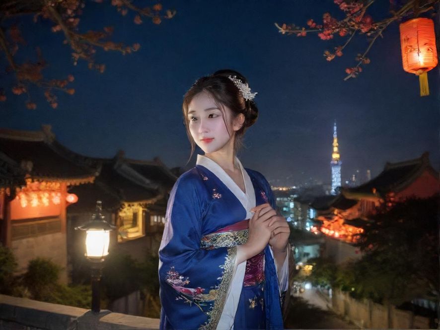 深圳繁华夜景