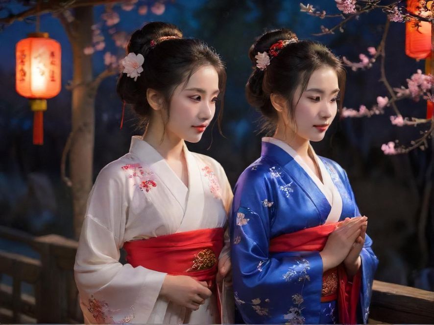 夜色中的会所入口